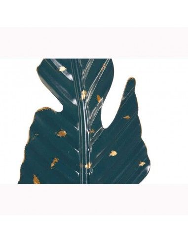 FIGURA HOJA VERDE- DORADO 77x23