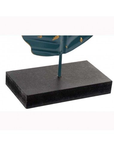 FIGURA HOJA VERDE- DORADO 77x23