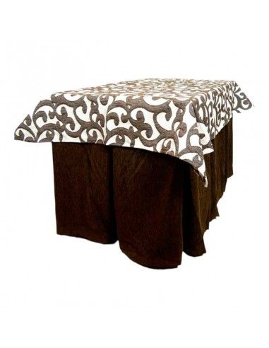 ROPA MESA CAMILLA MARRON 120x70