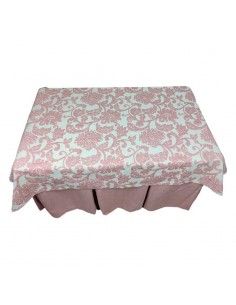 ROPA MESA CAMILLA FLOR ROSA... 2