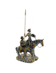 FIGURA DON QUIJOTE Y SANCHO...