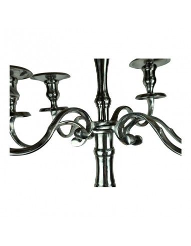 CANDELABRO DE PIE PLATEADO 163x57