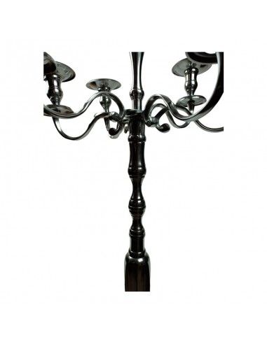 CANDELABRO DE PIE PLATEADO 163x57