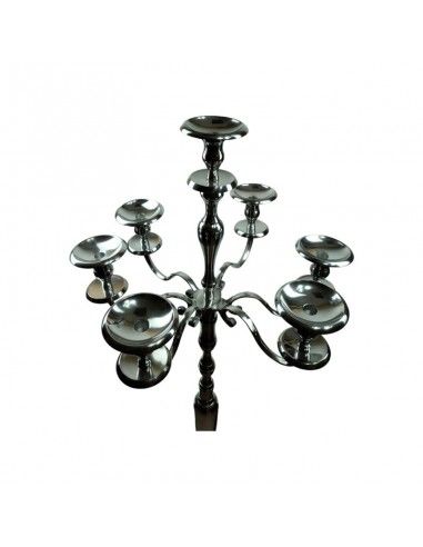 CANDELABRO DE PIE PLATEADO 163x57