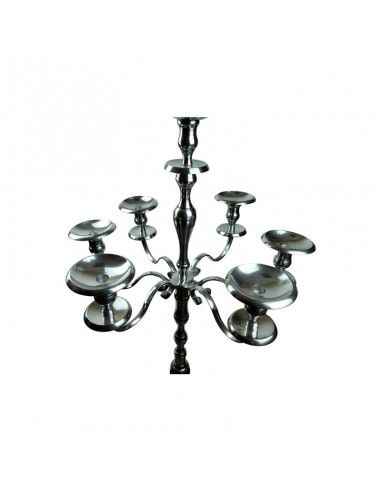 CANDELABRO DE PIE PLATEADO 163x57