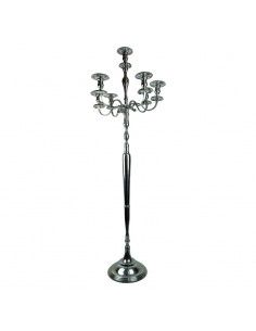 CANDELABRO DE PIE PLATEADO...