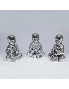 SET DE TRES MONJES RESINA... 2