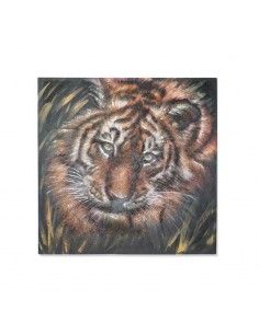 CUADRO TIGRE - LEÓN 100x100 2