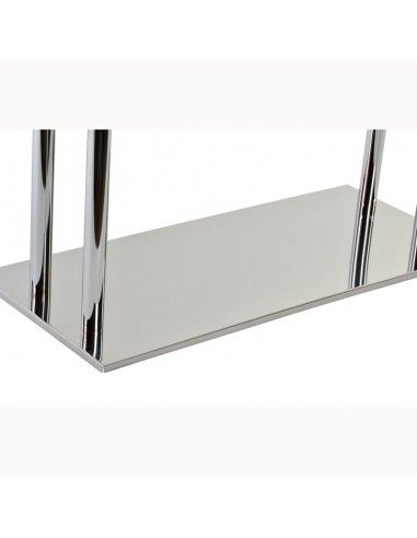 TOALLERO DE PIE ACERO CROMADO 81x47