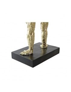 FIGURA HOMBRE GYM DORADO 92x25 2