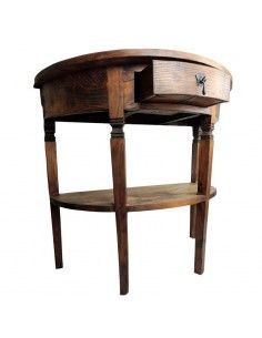 CONSOLA MADERA MACIZA 73x80