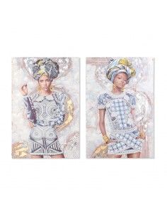 CUADRO MUJER AFRICANA 120x80