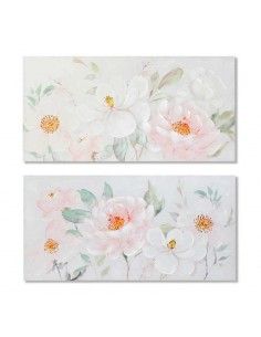 CUADRO LIENZO FLOR 60x120