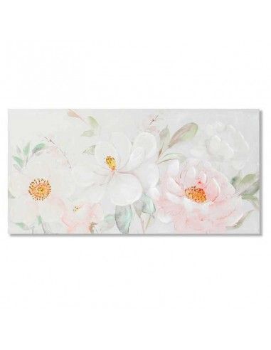 CUADRO LIENZO FLOR 60x120