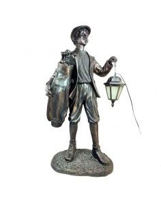 FIGURA LAMPARA DE PIE NIÑO...