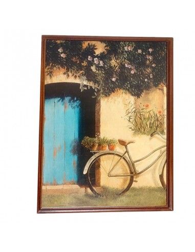 PAREJA DE CUADROS BICICLETA 40x30