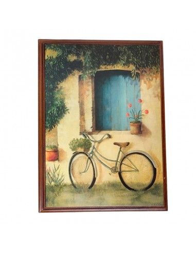 PAREJA DE CUADROS BICICLETA 40x30