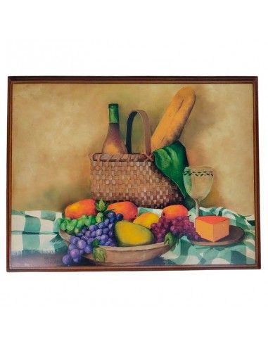 PAREJA DE CUADROS FRUTA 30x40
