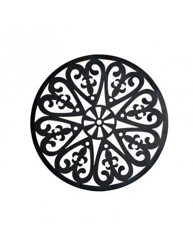 DECORATIVO PARED METAL FLORAL 40x40...