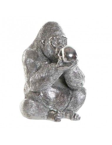 FIGURA GORILA CON CRÁNEO 36x29