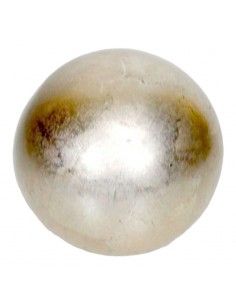 BOLA DE CERAMICA PLATA 8cm...