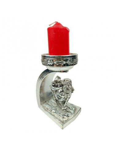 FIGURA PORTAVELA PAPA NOEL 13x10