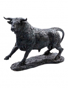 FIGURA TORO NEGRO RESINA 27x38