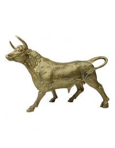 FIGURA TORO DORADO 29x41