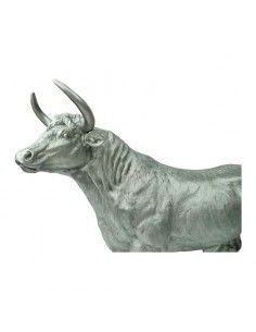 FIGURA TORO PLATA 29x41 2