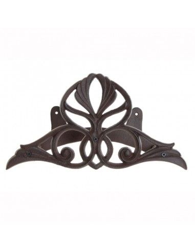 SOPORTE PORTAMANGUERA FLOR 18.5x35