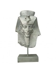 FIGURA FARAÓN PLATA 67x38