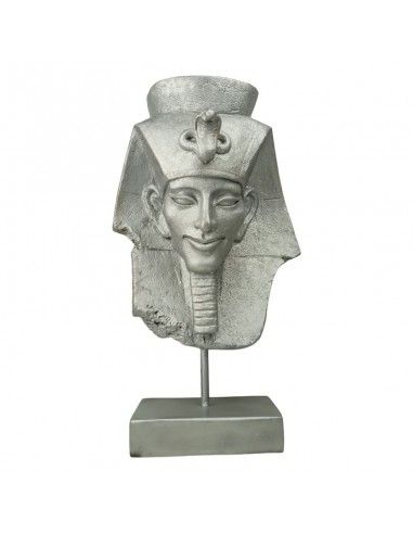 FIGURA FARAÓN PLATA 67x38