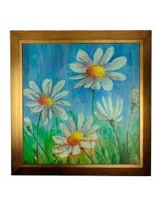 CUADRO FLOR MARGARITA 62x62... 2