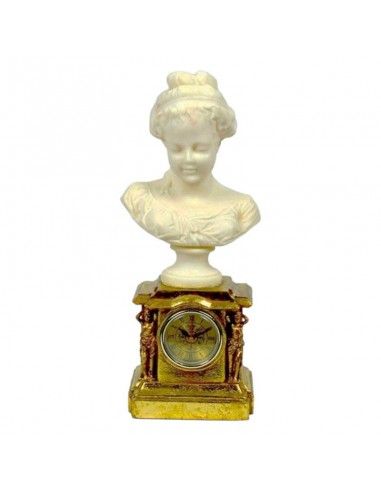 RELOJ DE SOBREMESA CON FIGURA 36x15