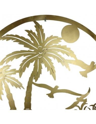 DECORATIVO PARED PALMERA Y GAVIOTAS...