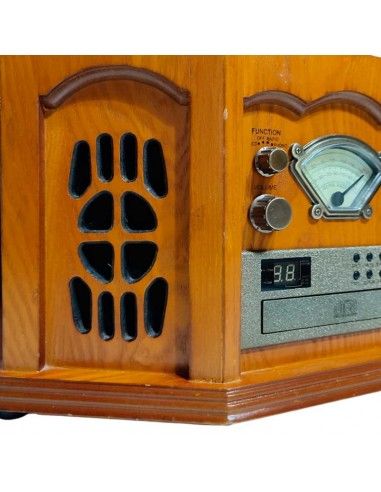 RADIO VINTAGE TOCADISCOS DE VINILO 25x45
