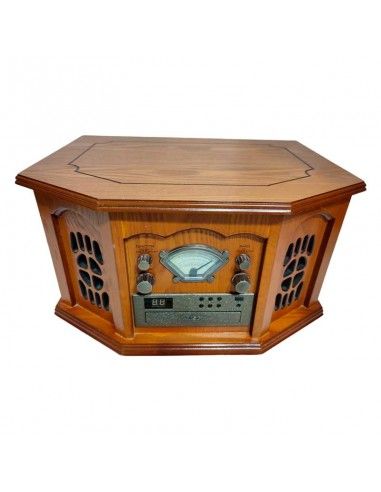 RADIO VINTAGE TOCADISCOS DE VINILO 25x45