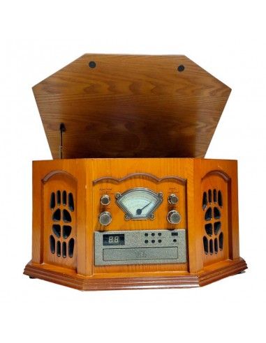 RADIO VINTAGE TOCADISCOS DE VINILO 25x45