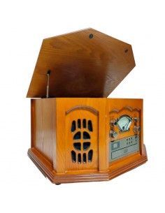 RADIO VINTAGE TOCADISCOS DE...