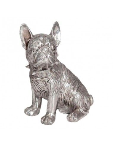 FIGURA PERRO BULLDOG RESINA 21x17