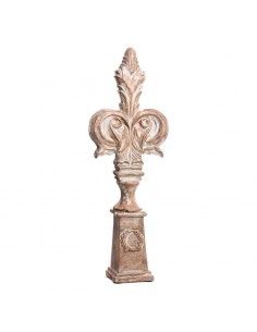 DECORACION FLOR DE LIS 62x21