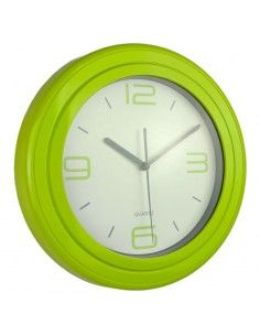 RELOJ PARED VERDE O AZUL 29x29 2