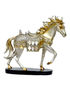 FIGURA DE CABALLO PLATA...