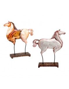 FIGURA DE CABALLO DE METAL...