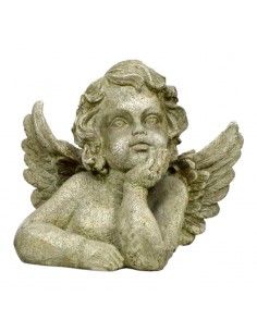 FIGURA DE ANGEL CON MANO EN...