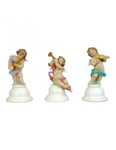 FIGURAS DE ANGELES SET DE TRES 16 cm
