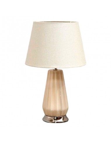 LAMPARA DE SOBREMESA CREMA 48x28