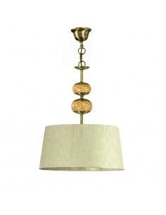 COLGANTE DE TECHO MOSAICO PANTALLA CREMA