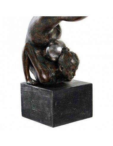 FIGURA GIMNASTA RESINA 25.5x25.5 cm