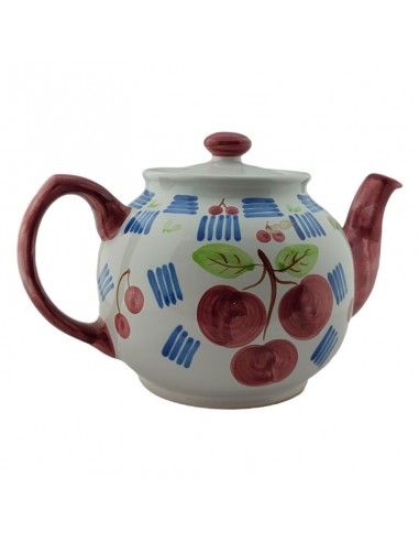 TETERA CERAMICA CEREZAS 14x23